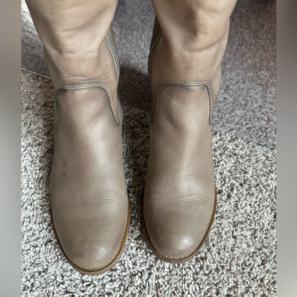 Sofft Sharnell Leather Tall Boots grey size 8 - Picture 7 of 15